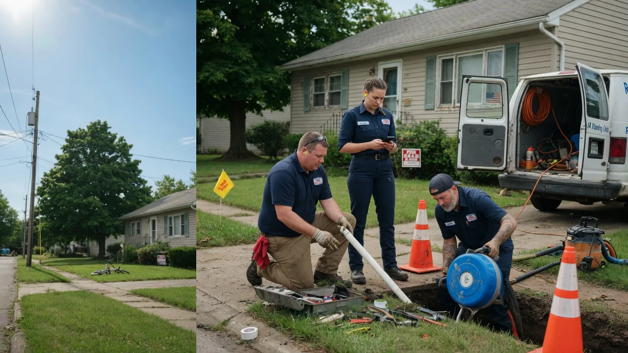 Sewer Line Repair in Gaastra, MI near me